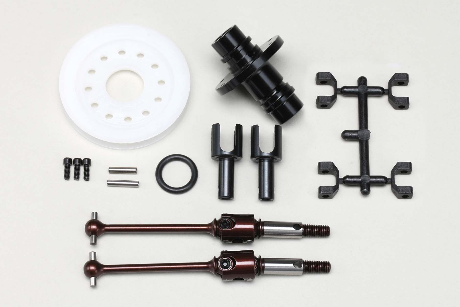 Yokomo RS1.0 / RS2.0 Spool Starrachse inkl. Doppelgelenk Kardans Set