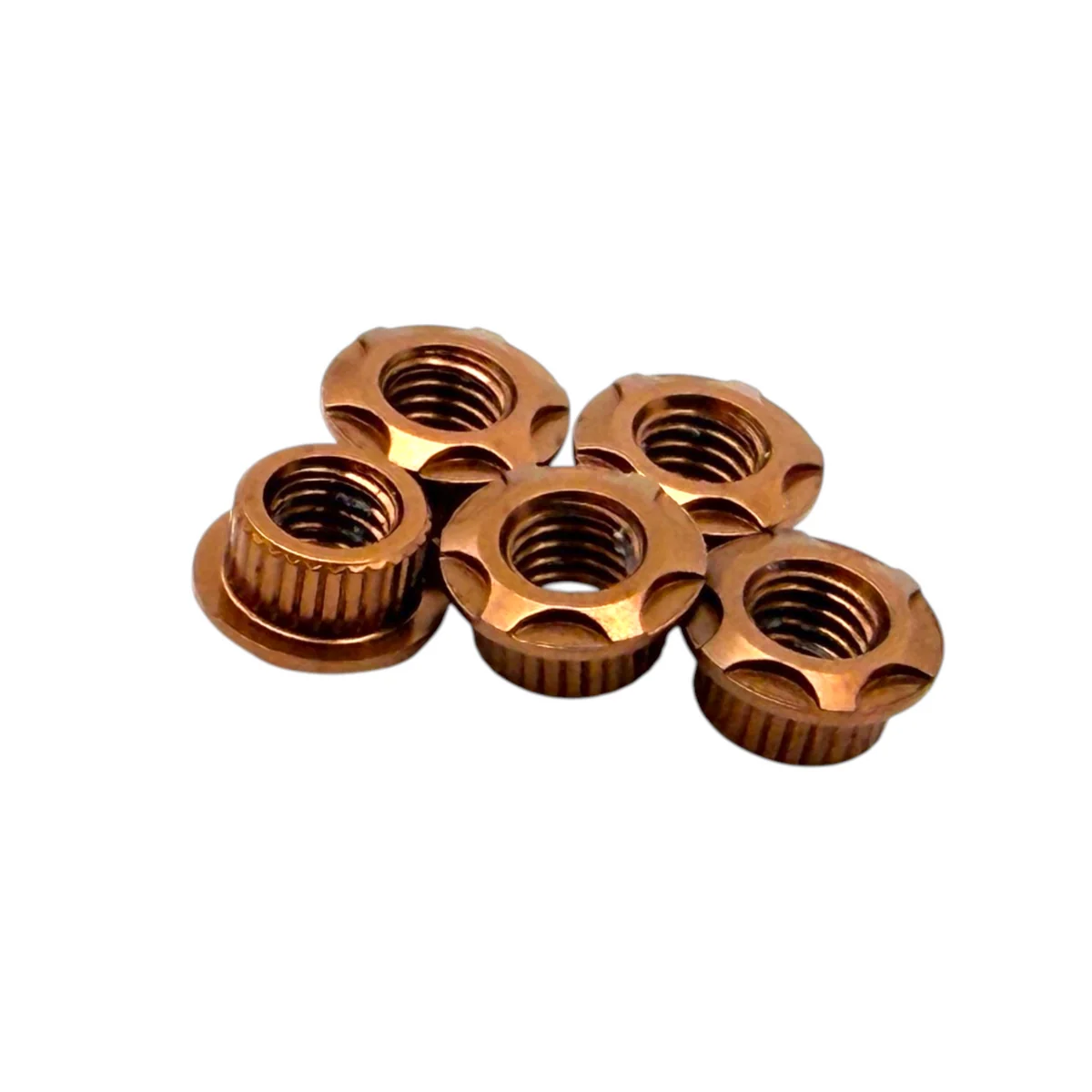 RC MAKER SP2 Aluminium Gewinde Einsatz M3 - Bronze (5)