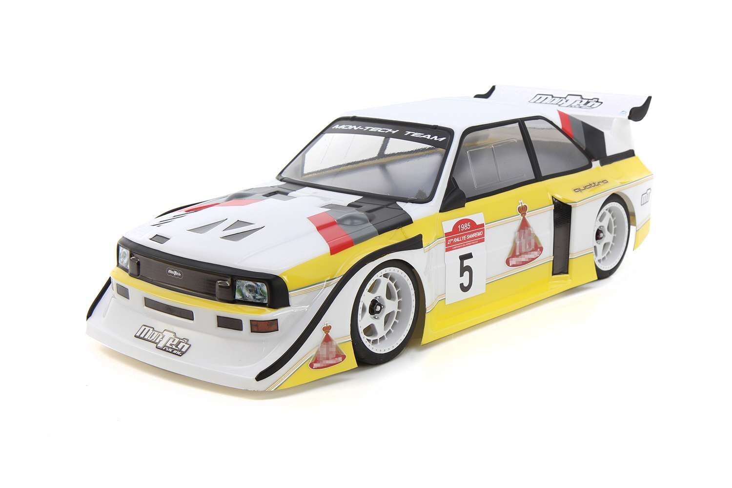 Mon Tech S1 Quattro Rallye 190mm Karosserie unlackiert Non Express ToniSport Europas Experte fur RC