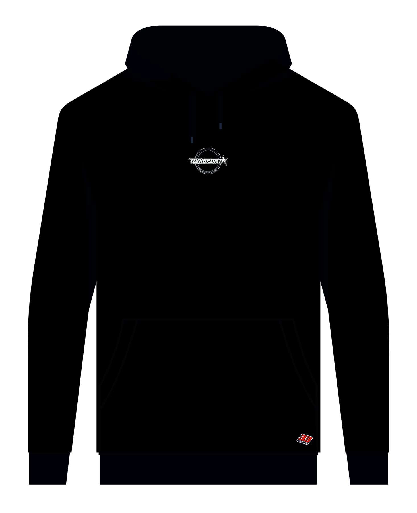 Black hoodie small logo online