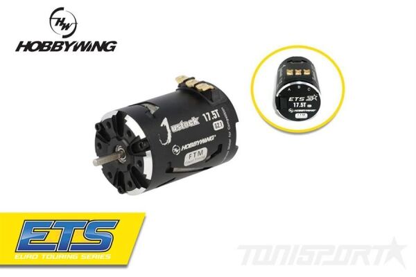 Hobbywing ETS FWD XeRun Justock G2.1 17.5T Brushless Motor