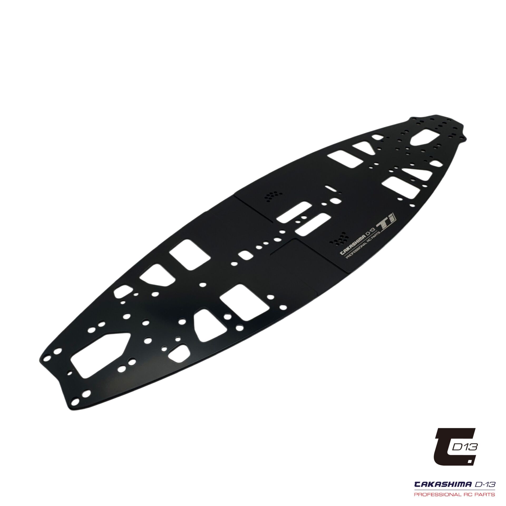 Takashima D-13 Titanium Chassis 1.5 mm for Mugen Seiki MTC-3 (112g ...