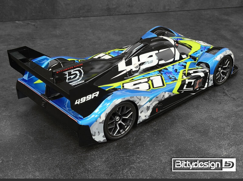 Bittydesign 499R 1/10 LMH Body 1:10 (clear) 190mm | BDLMH-190499R